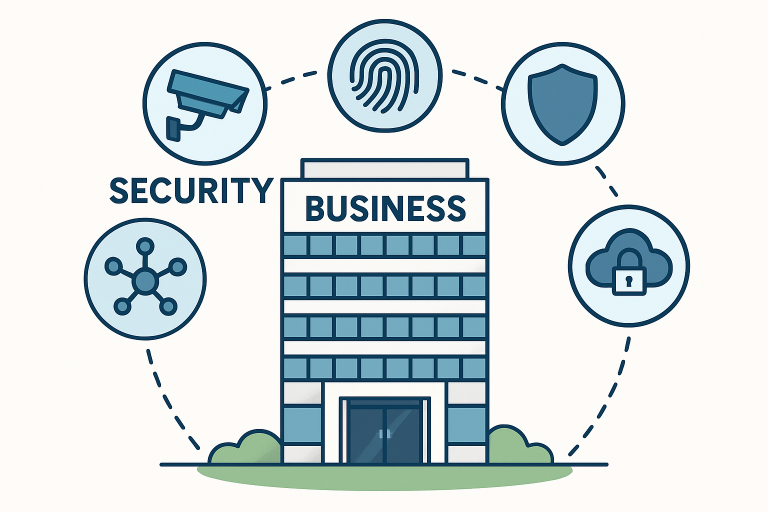 business security, surveillance systems, access control